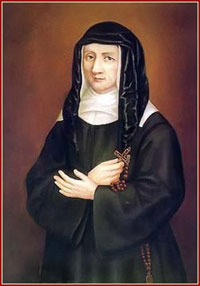 Santa Luisa de Marillac, Fundadora, con San Vicente de Paúl, de la Hijas de la Caridad