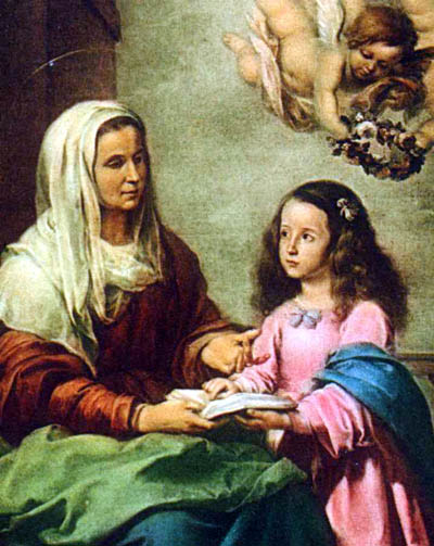 San Joaquín y Santa Ana, padres de la Virgen María