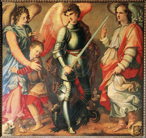 Santos Miguel, Gabriel y Rafael, Arcángeles